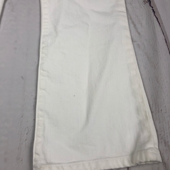 Joie White Cropped Jeans - Picture 7 of 8